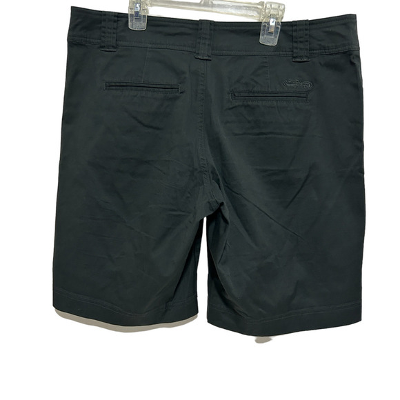 Crazy Shirts Hawaii Womens Size 12 Gray Bottom Chino Flat Front Shorts - Picture 4 of 12